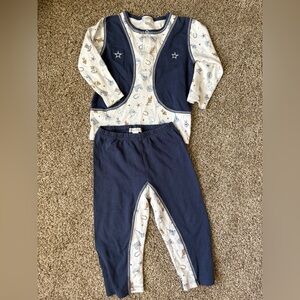 Cowboy Pima Cotton Pajamas